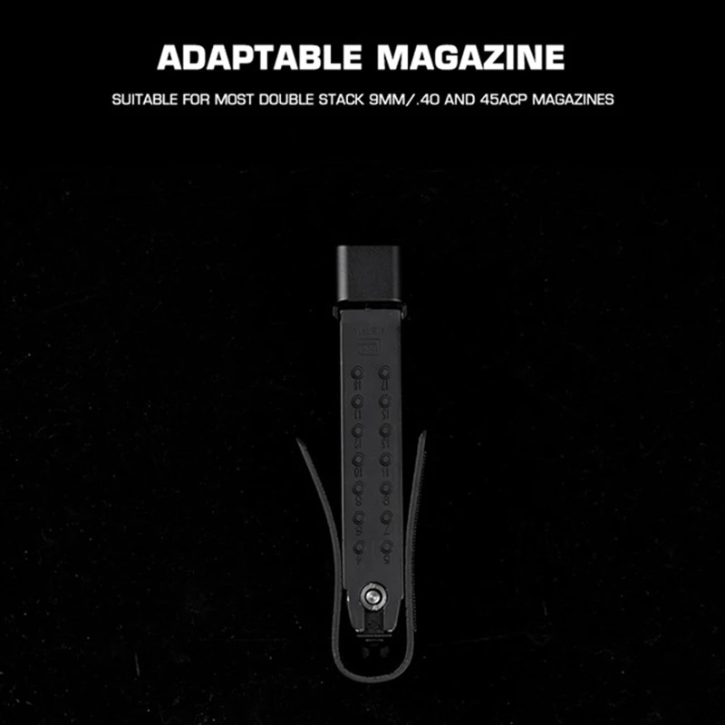 1 uds/2 uds/3 uds Kydex 9MM bolsa para revistas Mag insertar caza. 45 9mm accesorios para bolsa para revistas - imagen 5