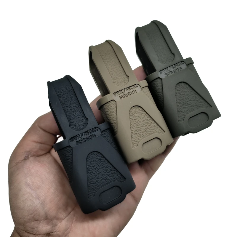 Bucles tácticos de goma para tirar rápida de 9mm, 5,56, 7,62, para M4 M16 AK, asistencia para revistas, tiro, caza, Paintball, Airsoft - imagen 3