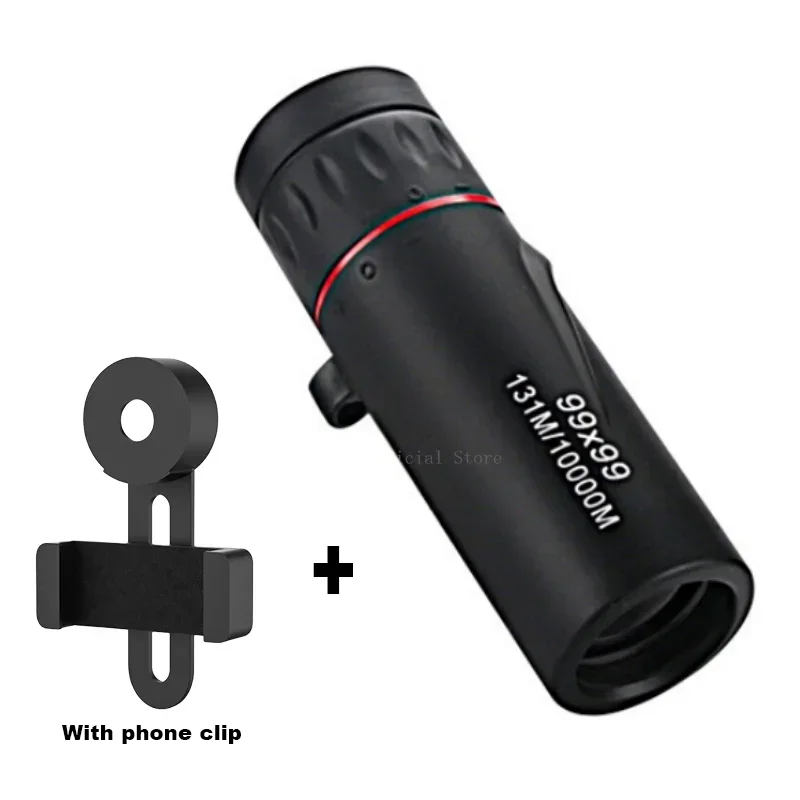 Telescope with clip