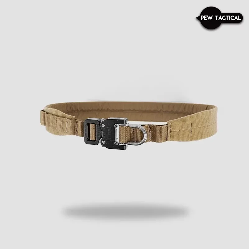 PEW táctico estilo SC USURPER 2 capas cinturón de batalla hebilla de Metal de separación rápida pretina MOLLE caza al aire libre equipo Airsoft - imagen 4