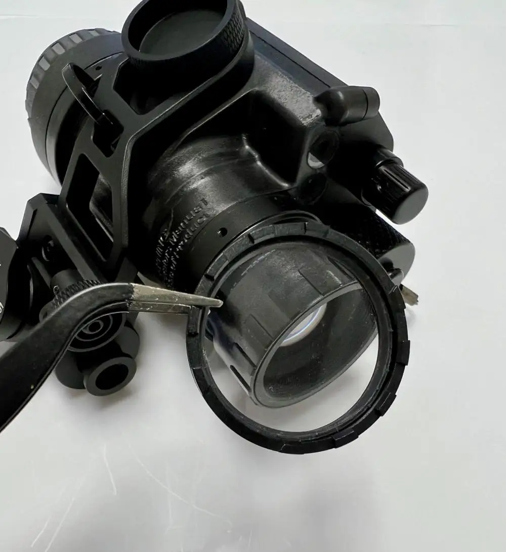 BB Shield - Cubierta de lente antiimpacto para gafas de visión nocturna PVS14 PVS31 |   Protección Airsoft, antivaho, resistente a los arañazos - imagen 4