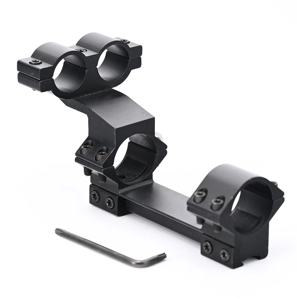 Shooin Optics Anillo de tubo de 25,4 mm Cola de milano Montaje de 11 mm Anillo doble de 19 mm - imagen 2