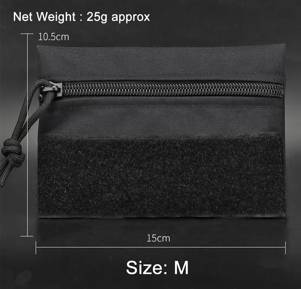 Bolsa Táctica Micro Candy - Detalle de cremallera y costuras