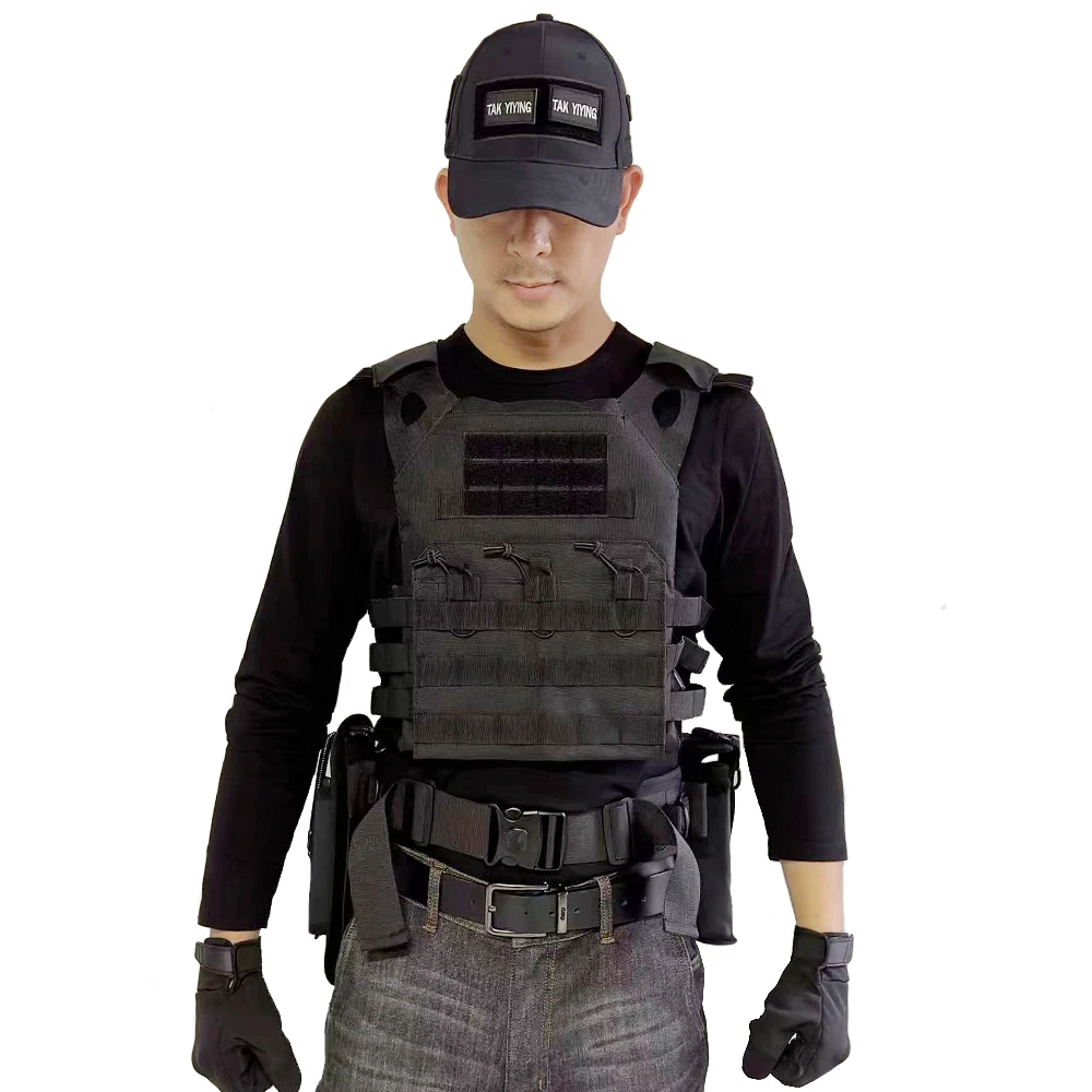 Riñonera táctica multifuncional para exteriores con estampado liso/camuflaje para hombre, bolsa de pesca impermeable, riñonera con cremallera y correa ajustable - imagen 2