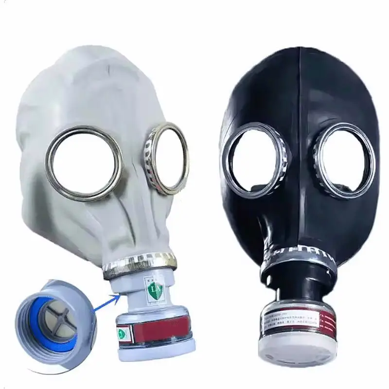 Máscara de gas completa interfaz R40 para protección química