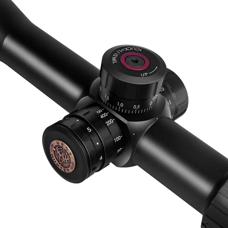 WESTHUNTER-mira telescópica para caza, visor óptico de WT-L 4-20X50 SFIR SFP, a prueba de golpes, retícula iluminada, vidrio grabado - imagen 4