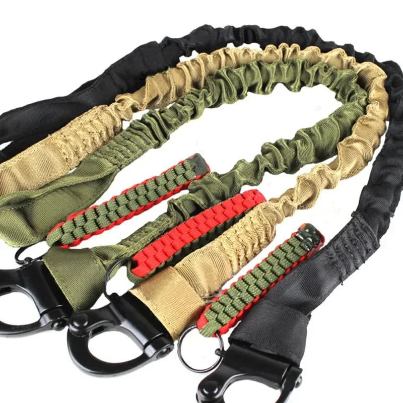 Cordón táctico de seguridad de liberación rápida, cordones de retención retráctiles, cuerda de supervivencia al aire libre, equipo de caza Airsoft