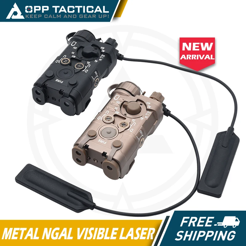 Luz táctica totalmente de Metal versión mejorada L3 NGAL alta potencia rojo verde azul láser IR puntero de visión Airsoft caza linterna