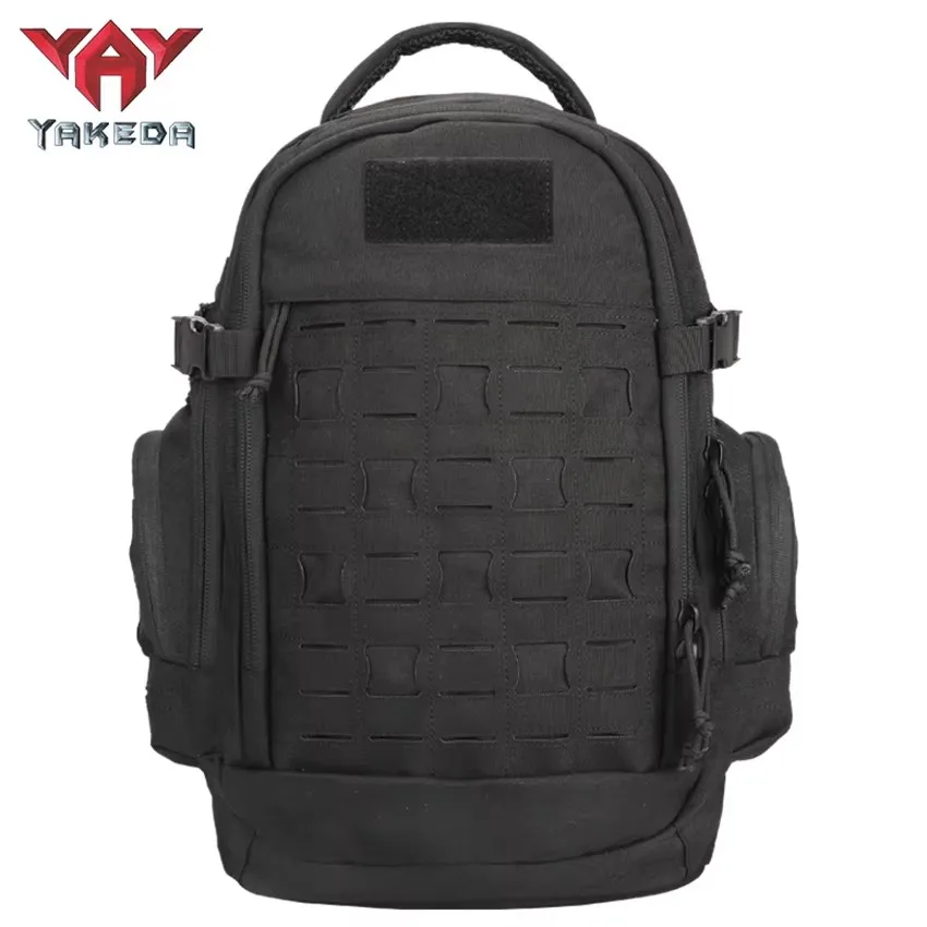 YAKEDA-mochila táctica Molle de asalto para fanáticos, bolsa deportiva 600D para exteriores, bolsas de alta capacidad para turismo, senderismo, montaña y acampada - imagen 3