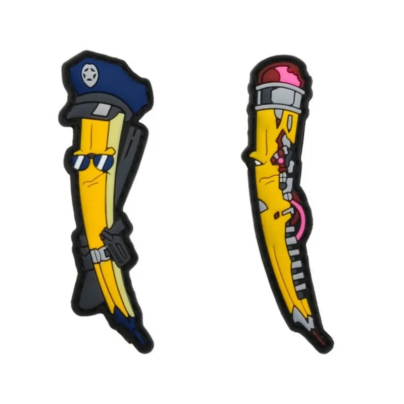 Parches divertidos en la ropa, insignia táctica de chica Sexy en la mochila, apliques militares de goma de PVC 3D, parches de bucle de gancho para ropa - imagen 5