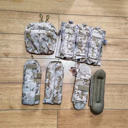 Chaleco táctico exterior AOR1 con bolsa para revistas acolchada