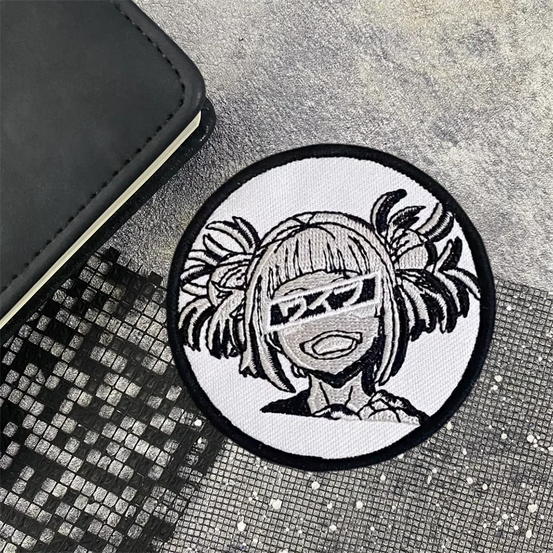 Parche de insignia de moral bordado de animación, brazalete táctico de My Hero Academy, gancho y bucle, mochila para exteriores, accesorios para sombrero, pegatinas - imagen 2