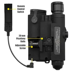 PEQ-15 táctica airsoft caja batería almacenamiento riel Picatinny