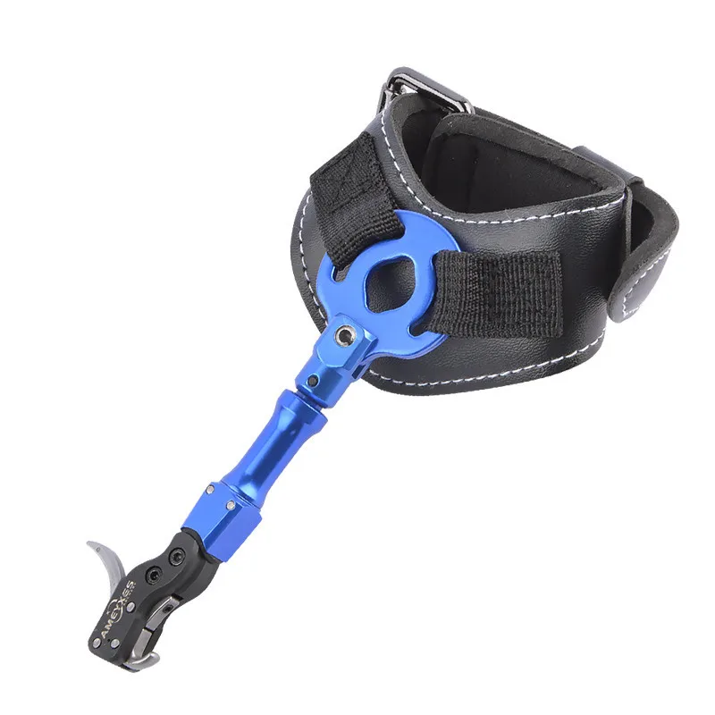 Ayuda de liberación de arco compuesto, longitud ajustable, pulsera de tiro con arco, pinza de pulgar para accesorios de tiro de caza - imagen 4