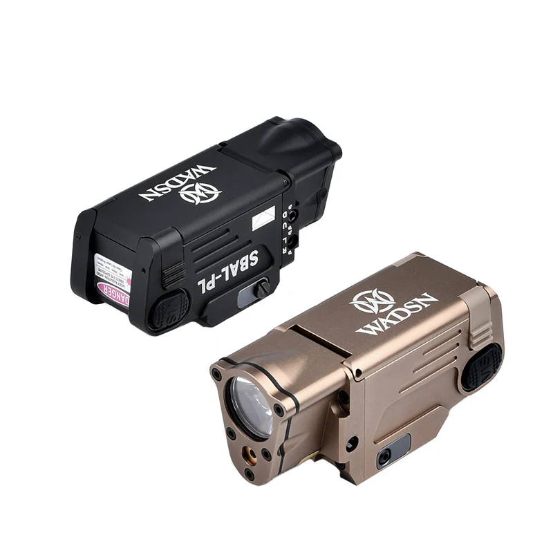 WADSNTactical SBAL PL Linterna táctica airsoft láser punto rojo y verde - imagen 2