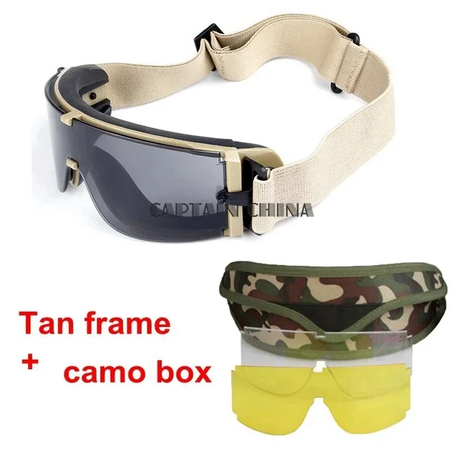 tan frame CAMO BOX
