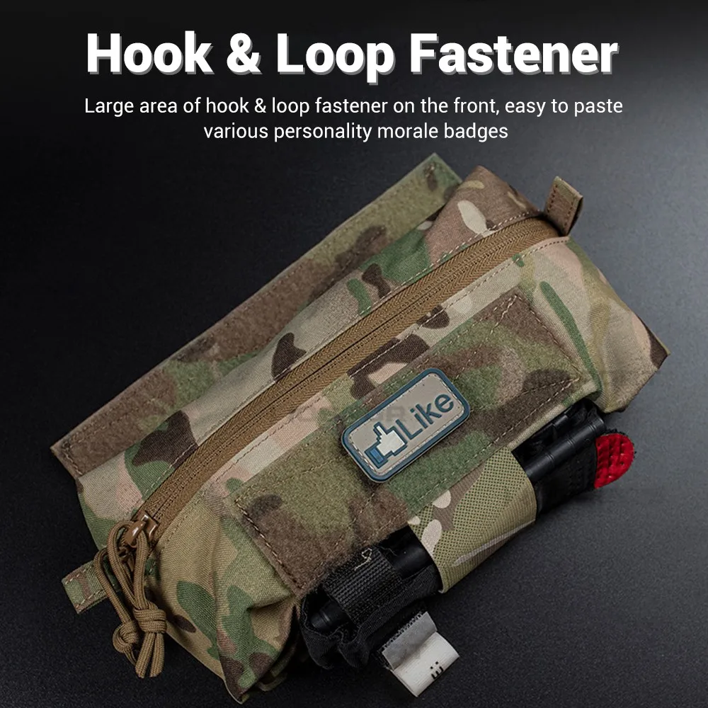Chaleco táctico, bolsa colgante, Mini bolsa de caída Abdominal, riñonera para JPC CPC LBT D3CR MK3 MK4, almacenamiento portador de placa - imagen 4