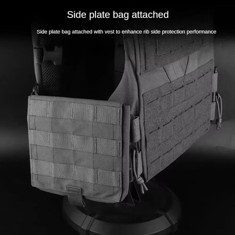 ERQYGRA-Chaleco táctico de caza K19, tamaño completo, adiestramiento General al aire libre, CS, protección para tiro, Paintball, juego de guerra, equipo Airsoft - imagen 4