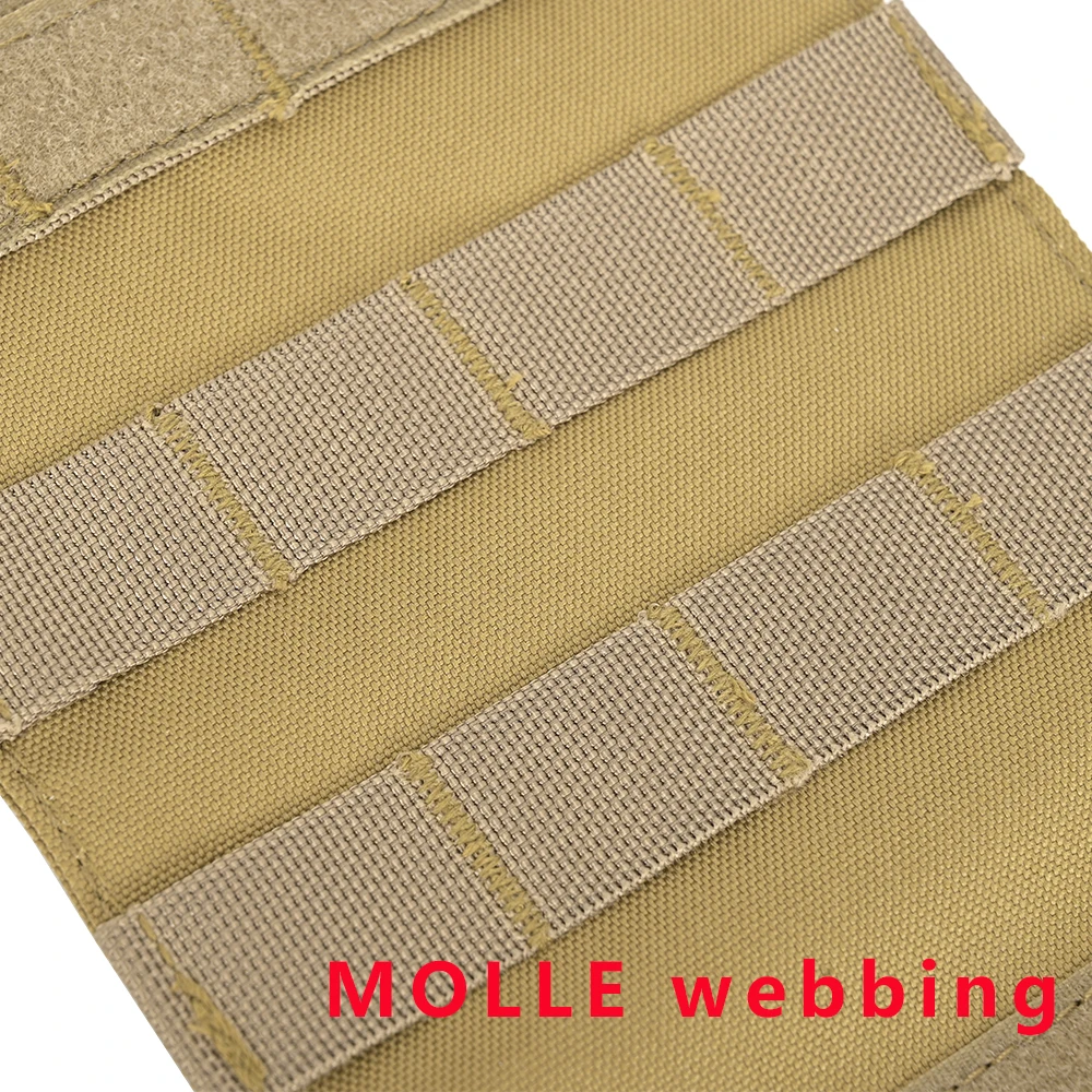 Aparejo de pecho táctico, Panel frontal MOLLE, chaleco de caza, plataforma Modular para MK3, MK4, MFC2.0, portador de placa, accesorios para Airsoft - imagen 4