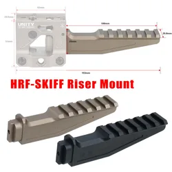 Soporte vertical táctico HRF-SKIFF unidad rápida 6 ranuras riel Picatinny Ftc 2,26 "montaje elevador óptico para montaje T01 T02 NGAL Airsoft FTC