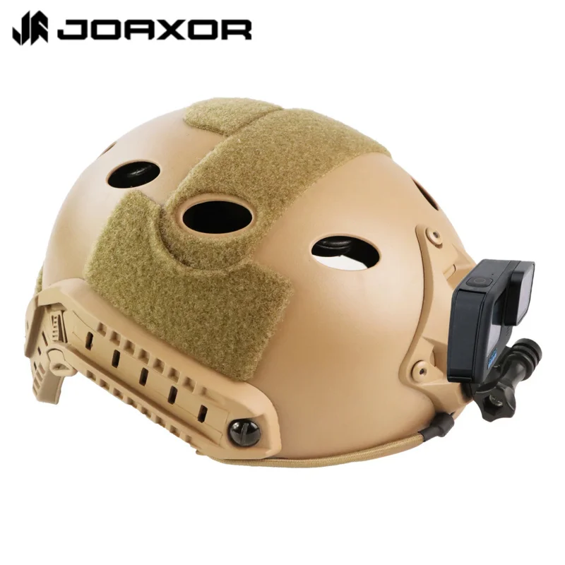 JOAXOR adaptador de Base de casco táctico FAST/MICH/NVG, soporte de fijación para GoPro Hero, accesorios de Cámara de Acción - imagen 5