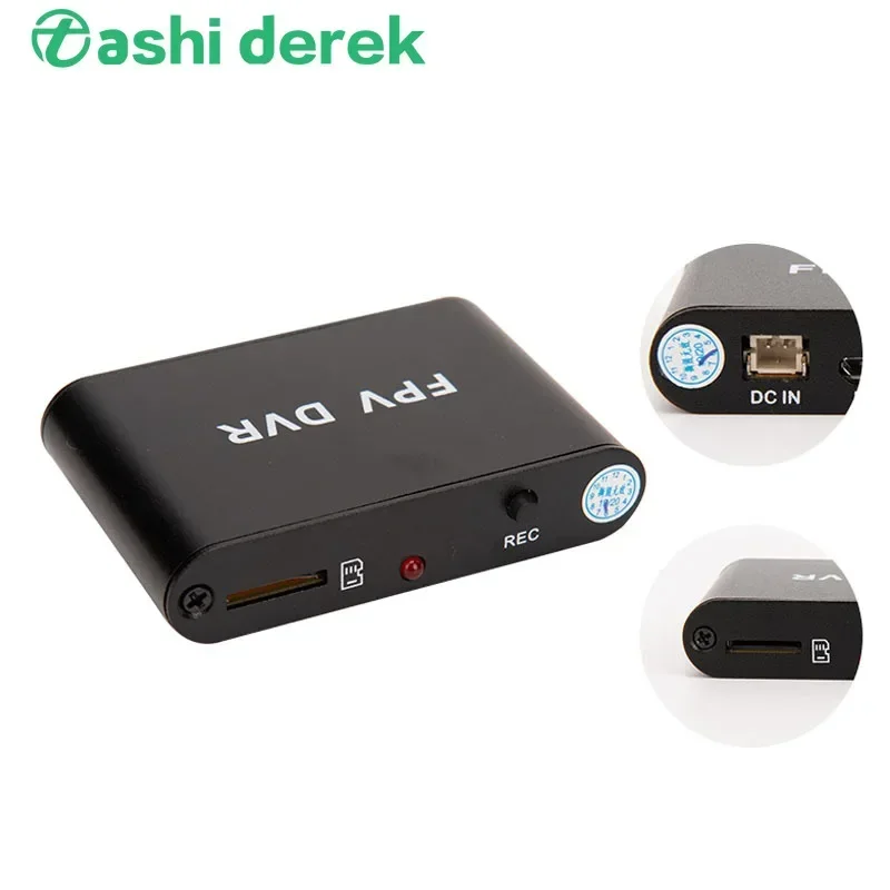 Grabadora DVR FPV analógica CVBS para coche con SD y AV - imagen 2