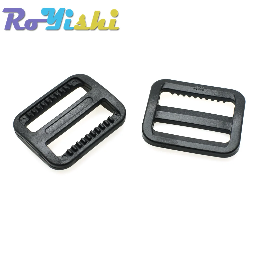 Hebilla rápida triple negra ajustable – Táctica para correa - imagen 3