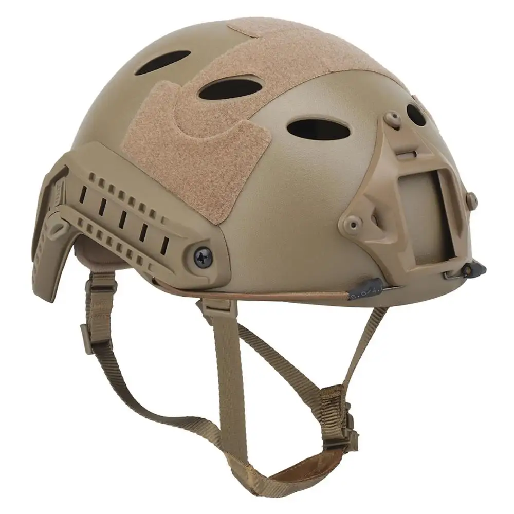 Casco táctico rápido estilo PJ caza tiro CS juegos de guerra casco Airsoft deportes de ciclismo al aire libre equipo de protección de cabeza para saltar - imagen 3