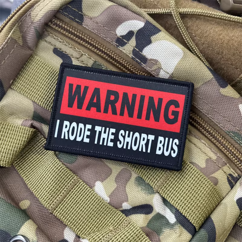 Parche táctico impreso moral con velcro – Insignia para uniforme - imagen 5