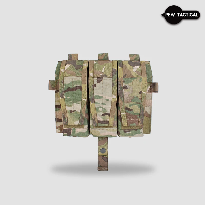 Bolsa para revistas PEW TACTICAL 5,56, bolsa para Airsoft Mag para chaleco táctico, chaleco AVS, Panel frontal Molle FP18 - imagen 2