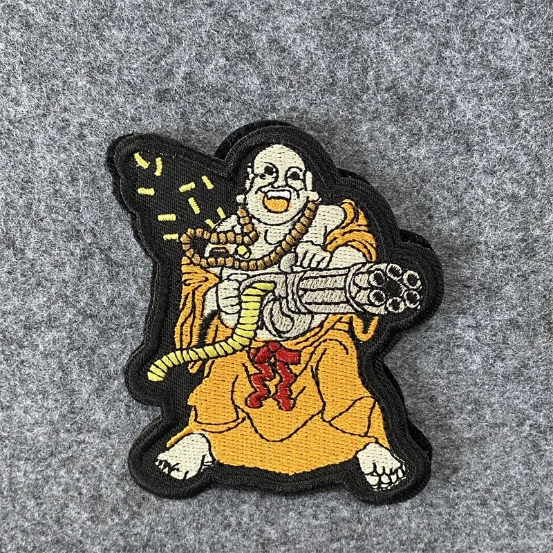Militär Tank Stickerei Patch Aufkleber Moral Abzeichen Haken und Schleife Patches für Kleidung Rucksack Ornament - imagen 3