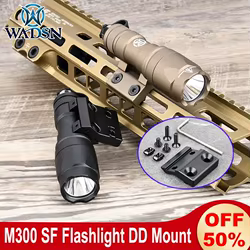 Linterna táctica SureFire M600–M300 con base metálica WADSN