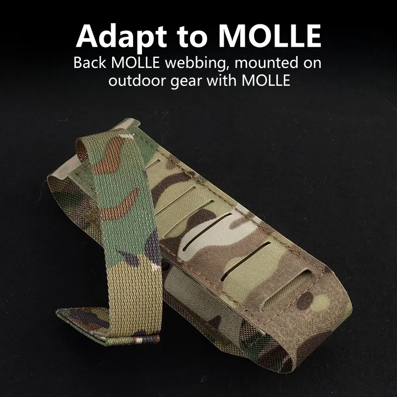 Bolsa TKO multiusos, sistema MOLLE, bolsa de almacenamiento GP, estuche de transporte para torniquete, accesorios para equipos al aire libre, portátil, fácil de almacenar - imagen 5