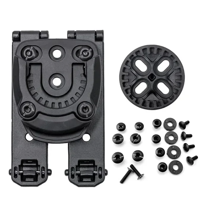 Mini sistema de montaje táctico Tek-Mount de conexión rápida para bolsas de revistas, funda para pistola, bolsas de torniquete, equipo de cinturón de trabajo de caza - imagen 2