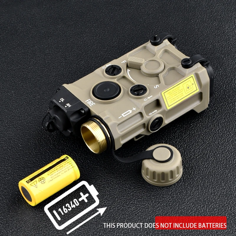 WADSN plásticos tácticos OGL potente puntero láser verde óptica de caza vista roja Dpt PEQ 15 DBAL A2 linterna luz de explorador MNAL - imagen 5