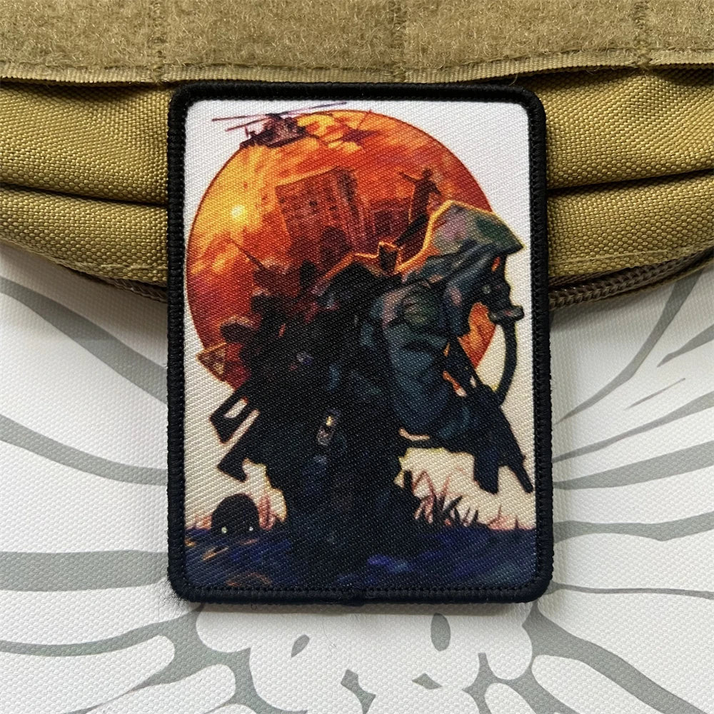 Parche táctico Stalker Morale, parches de gancho y bucle impresos para ropa, pegatina para mochila del ejército militar - imagen 2