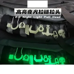 Hebilla de tracción luminosa táctica – Accesorio para mochila outdoor