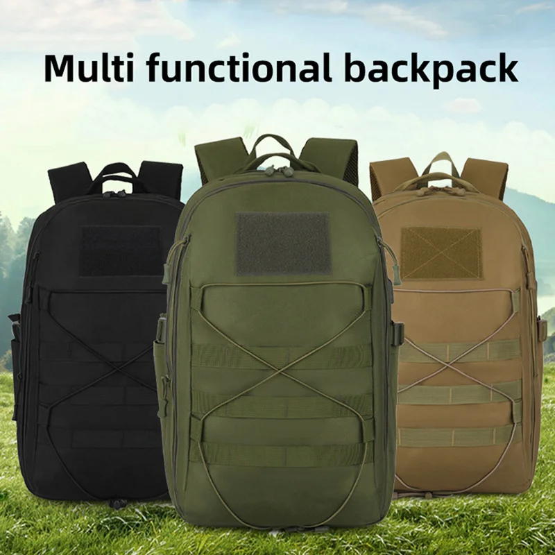 Mochilas tácticas para exteriores de 55L, mochila Molle de gran capacidad para hombre de 3 días, bolsas deportivas para senderismo, Camping, senderismo, mochila escolar de fin de semana - imagen 4