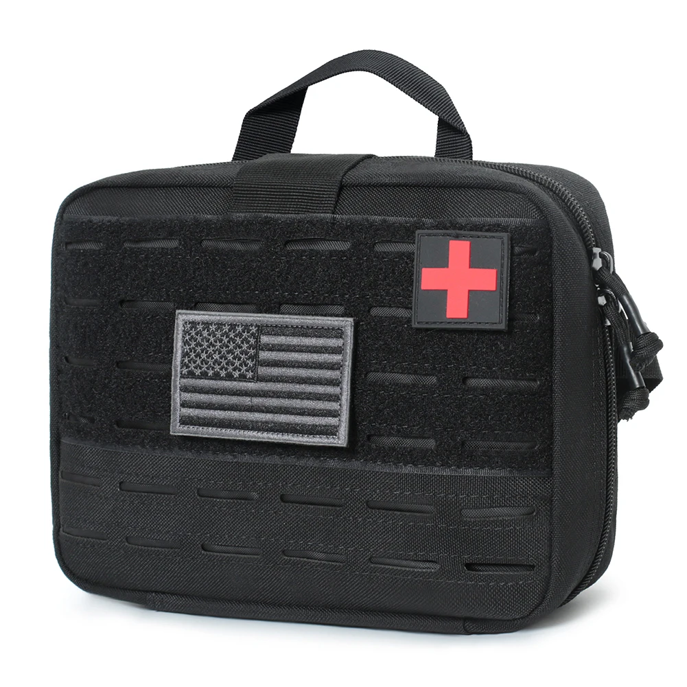 Botiquín de primeros auxilios táctico portátil, bolsa médica para senderismo, viaje, hogar, estuche de tratamiento de emergencia, herramientas de supervivencia, bolsa EDC - imagen 3