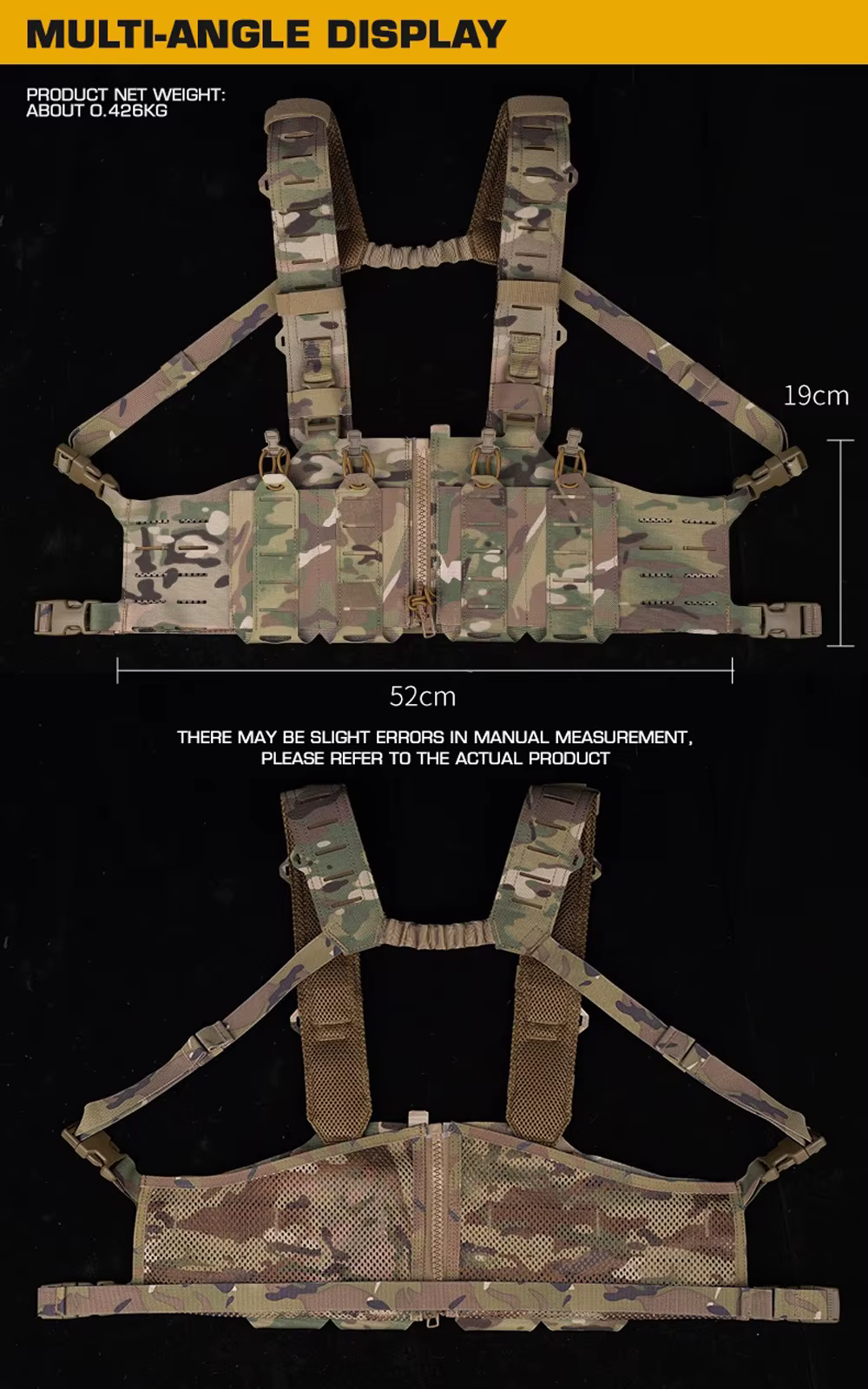 Detalle del tejido Cordura y acabado