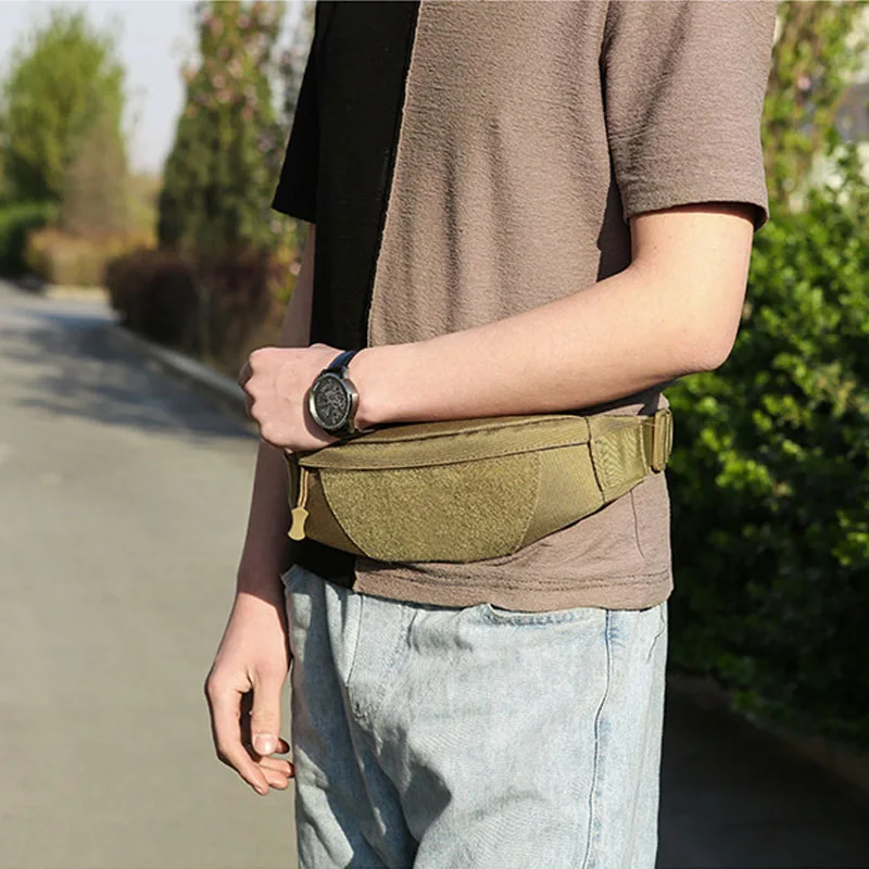 Riñonera multifuncional para hombre, riñonera para hombre, bolsa para cinturón deportivo para viajes al aire libre, riñonera a la moda para hombre y mujer - imagen 5