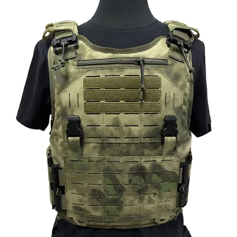 Chaleco táctico de caza, chaleco láser de liberación rápida, chaleco de equipo para el pecho, protección de campo al aire libre, chaleco ligero rápido SVS - imagen 5