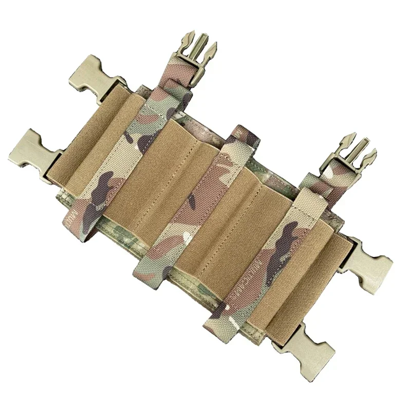 Bolsa táctica Triple para revistas LV119 MK3 MK4 FCSK, portador de placa para el pecho, bolsa Mag, chaleco Airsoft, bolsa de accesorios de expansión