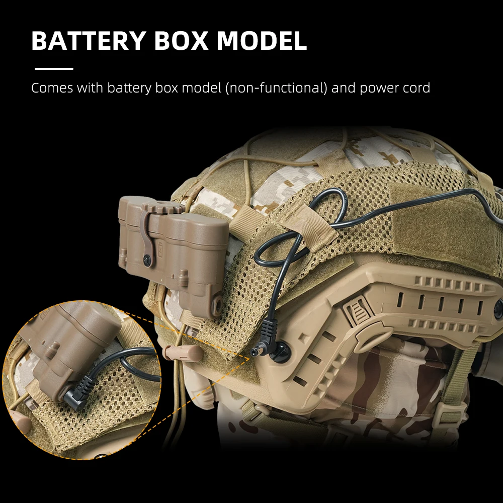 GPNVG18 Réplica de gafas de visión nocturna de 4 ojos a escala 1:1 - Modelo de exhibición realista para juegos y accesorios de películas - imagen 5