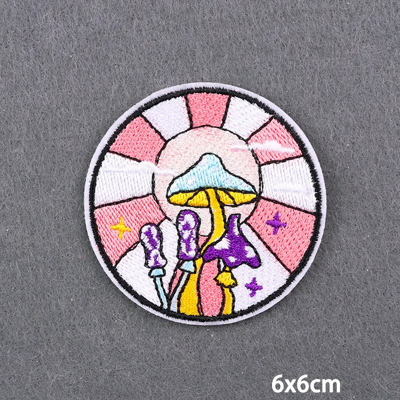 Parches termoadhesivos para planchar de estilo rosa para ropa, parche para pantalones vaqueros para niñas, bordado de amor, parche para coser, pegatinas de diseño de moda - imagen 5