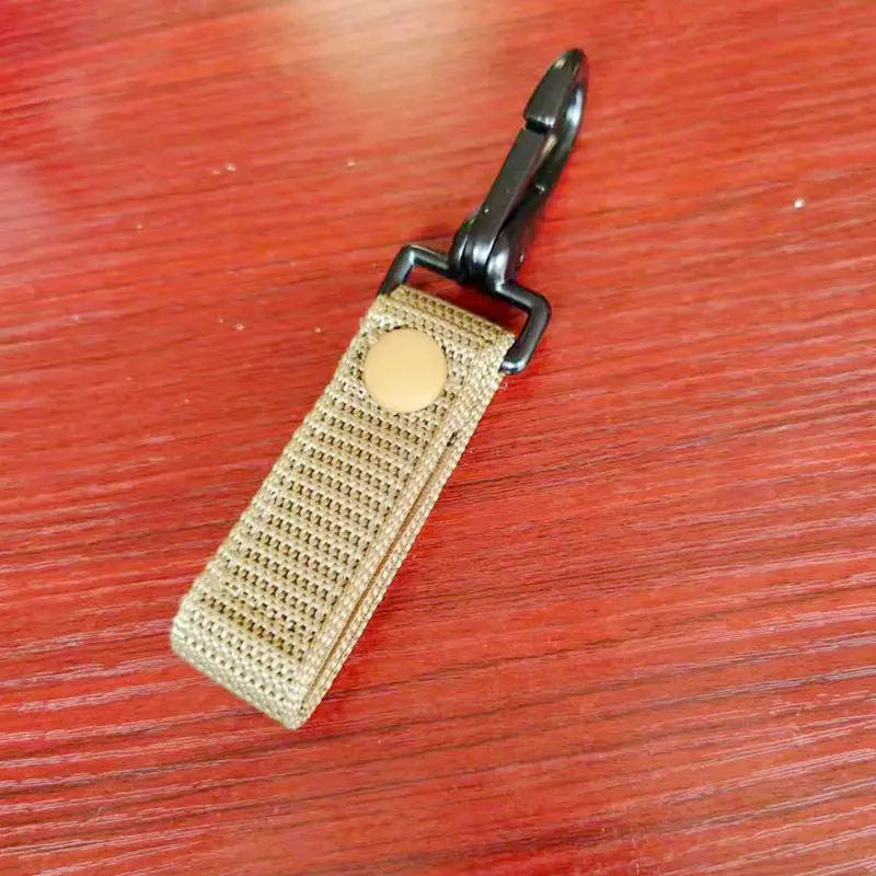 Hebilla de Montañismo tejida táctica para exteriores, gancho de llavero reforzado con lona multifuncional - imagen 3