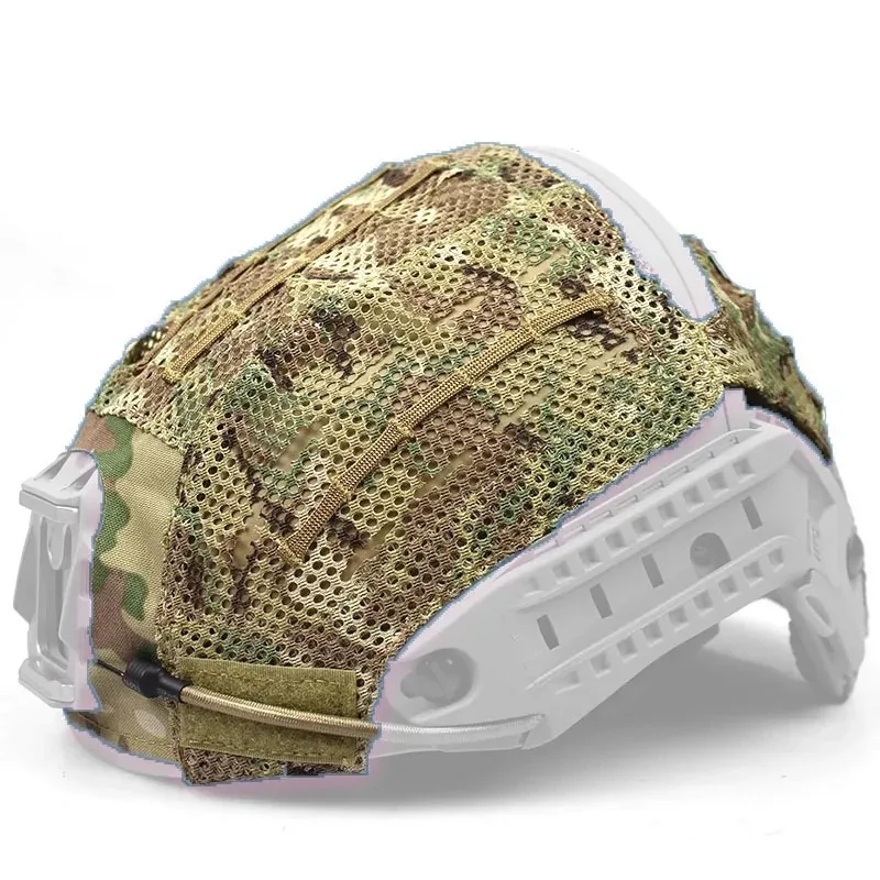 FMA casco táctico Airframe cubierta de camuflaje piel AF/CP casco tela de malla - imagen 5