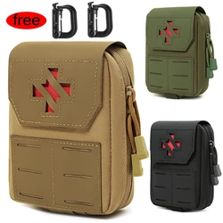 Bolsa IFAK sistema MOLLE para primeros auxilios táctica vacía
