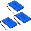 3Pcs batteries