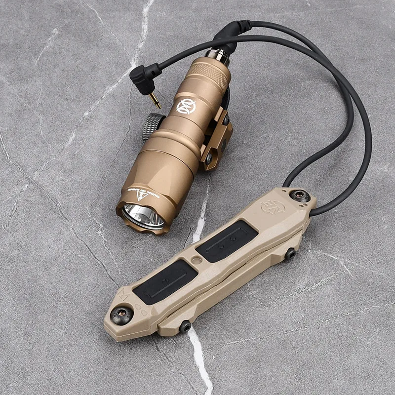 Linterna táctica M300A M600U, accesorios para armas de caza al aire libre, Control Dual, botón trasero de ratón, linterna de explorador - imagen 4
